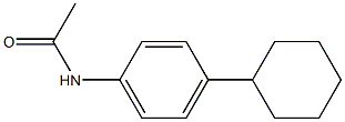 Acetamide,N-(4-cyclohexylphenyl)- Structure