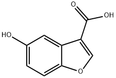 5-hydroxybenzofuran-3-carboxylic acid Structure