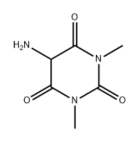 2,4,6(1H,3H,5H)-Pyrimidinetrione,5-amino-1,3-dimethyl- 구조식 이미지