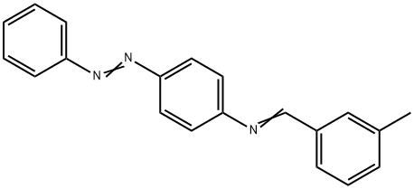 N-(3-methylbenzylidene)-4-(phenyldiazenyl)aniline 구조식 이미지