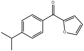 furan-2-yl-(4-propan-2-ylphenyl)methanone Structure