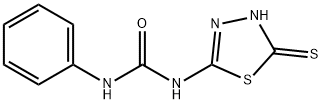 1-phenyl-3-(5-sulfanyl-1,3,4-thiadiazol-2-yl)urea Structure