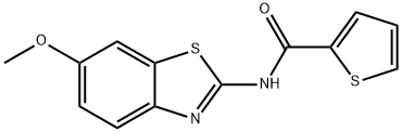 N-(6-methoxybenzo[d]thiazol-2-yl)thiophene-2-carboxamide Structure