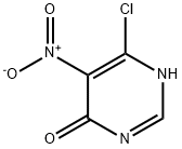 6-Chloro-5-nitro-4(1H)-pyrimidinone 구조식 이미지