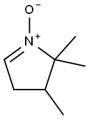 2H-Pyrrole,3,4-dihydro-2,2,3-trimethyl-, 1-oxide Structure