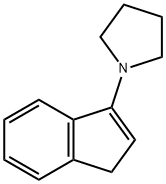Pyrrolidine, 1-(1H-inden-3-yl)- 구조식 이미지