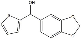 1,3-benzodioxol-5-yl(thiophen-2-yl)methanol Structure