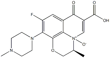 Levofloxacin N-Oxide Structure