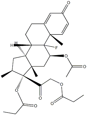 Betamethasone Acetate EP Impurity C Structure