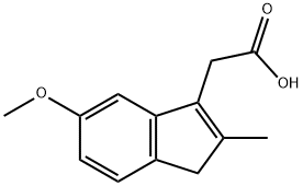 2-(5-METHOXY-2-METHYL-1H-INDEN-3-YL)ACETIC ACID Structure