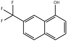 2-(TRIFLUOROMETHYL)-8-NAPHTHOL Structure