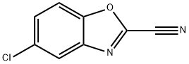 5-chloro-benzooxazole-2-carbonitrile 구조식 이미지