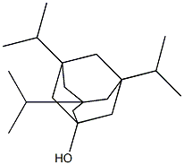 3,5,7-Triisopropyl-1-hydroxyadamantane Structure