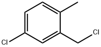 2-methyl-5-chlorobenzyl chloride Structure