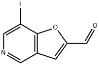 7-Iodofuro[3,2-c]pyridine-2-carbaldehyde Structure