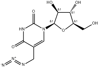 5-(Azidomethyl)arauridine 구조식 이미지
