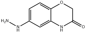 2H-1,4-Benzoxazin-3(4H)-one, 6-hydrazinyl- Structure