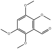 2,3,5,6-tetramethoxybenzaldehyde 구조식 이미지