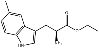 L-5-MethylTryptophan ethyl ester hydrochloride 구조식 이미지