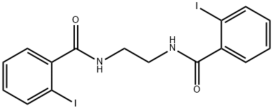 N,N'-1,2-ethanediylbis(2-iodobenzamide) Structure
