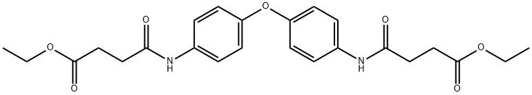 diethyl 4,4'-[oxybis(4,1-phenyleneimino)]bis(4-oxobutanoate) 구조식 이미지