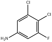 3,4-dichloro-5-fluoroaniline 구조식 이미지