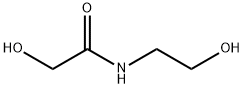 2-Hydroxy-N-(2-hydroxyethyl)acetamide 구조식 이미지