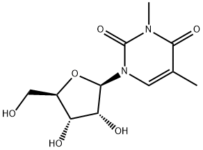 N3-Methyl-5-methyluridine 구조식 이미지