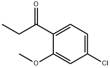4'-chloro-2'-methoxypropiophenone 구조식 이미지