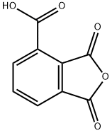 1,3-Dioxo-1,3-dihydro-isobenzofuran-4-carboxylic acid Structure