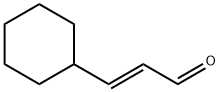 (2E)-3-Cyclohexyl-2-propenal Structure