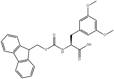 N-Fmoc-3,5-dimethoxy-L-phenylalanine Structure