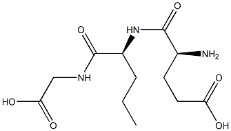 GLUTAMYL-NORVALYL-GLYCINE Structure