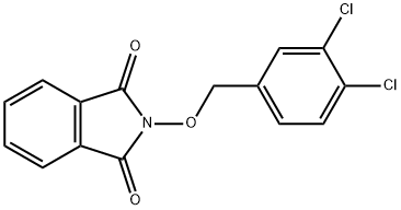 2-[(3,4-dichlorophenyl)methoxy]-2,3-dihydro-1H-isoindole-1,3-dione Structure