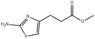 methyl 3-(2-aminothiazol-4-yl)propanoate 구조식 이미지