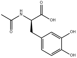N-acetyl-3-hydroxy- D-Tyrosine Structure