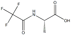 L-Alanine,N-(2,2,2-trifluoroacetyl)- Structure