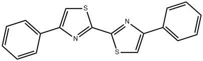 4-phenyl-2-(4-phenyl-1,3-thiazol-2-yl)-1,3-thiazole 구조식 이미지