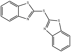 Benzothiazole,2,2'-thiobis- 구조식 이미지