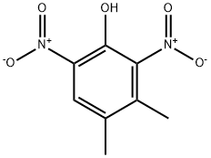 3,4-dimethyl-2,6-dinitro-phenol Structure