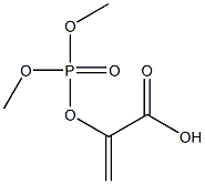 2-Propenoic acid, 2-[(dimethoxyphosphinyl)oxy]- 구조식 이미지