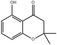 2,2-dimethyl-5-hydroxy-4-keto-benzopyran Structure