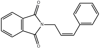 2-(3-phenylprop-2-enyl)isoindole-1,3-dione Structure