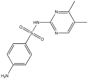 4-amino-N-(4,5-dimethylpyrimidin-2-yl)benzenesulfonamide 구조식 이미지