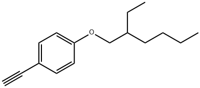 1-[(2-Ethylhexyl)oxy]-4-ethynylbenzene Structure