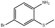 4-Bromo-2-(methylthio)aniline Structure