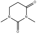 2,4(1H,3H)-Pyrimidinedione, dihydro-1,3-dimethyl- Structure