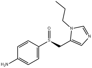497223-38-8 (S)-4-(((1-Propyl-1H-imidazol-5-yl)methyl)sulfinyl)aniline