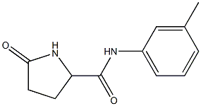 N-(3-methylphenyl)-5-oxopyrrolidine-2-carboxamide Structure