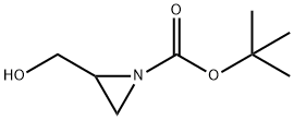 N-Boc-2-(hydroxymethyl)aziridine 구조식 이미지